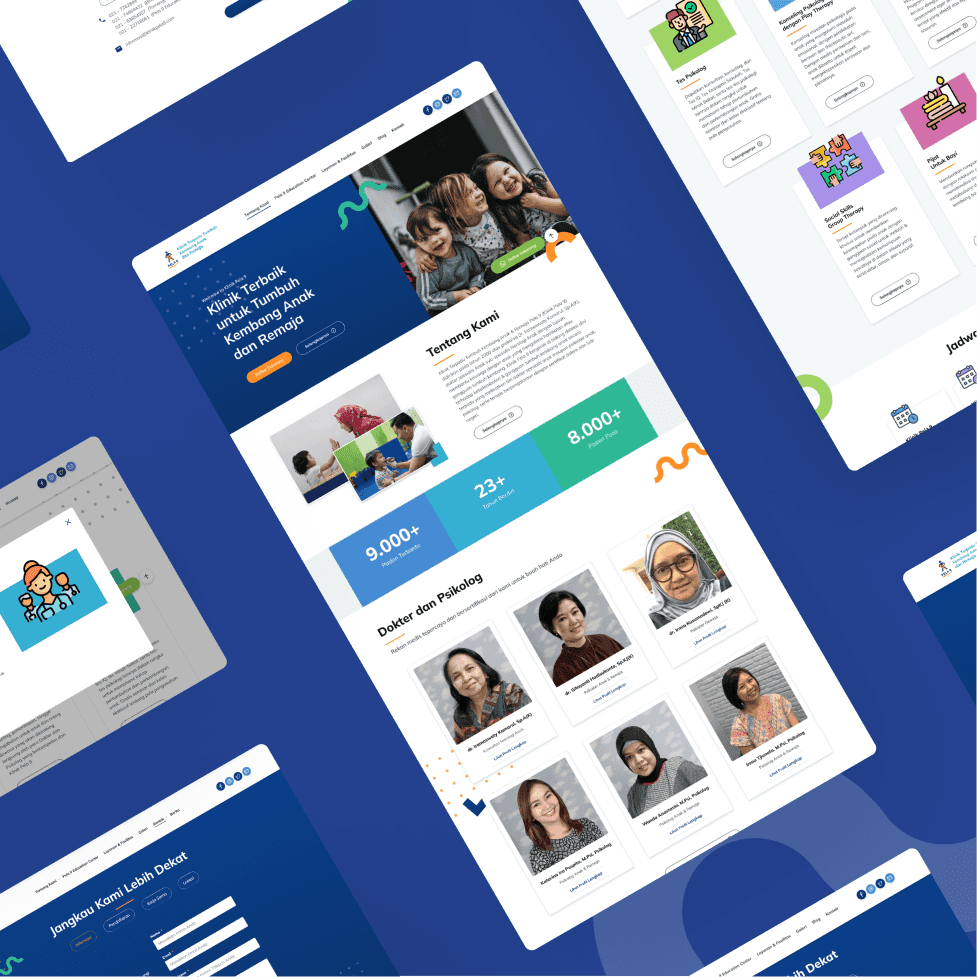 Website & Landing Page — Klinik Pela 9